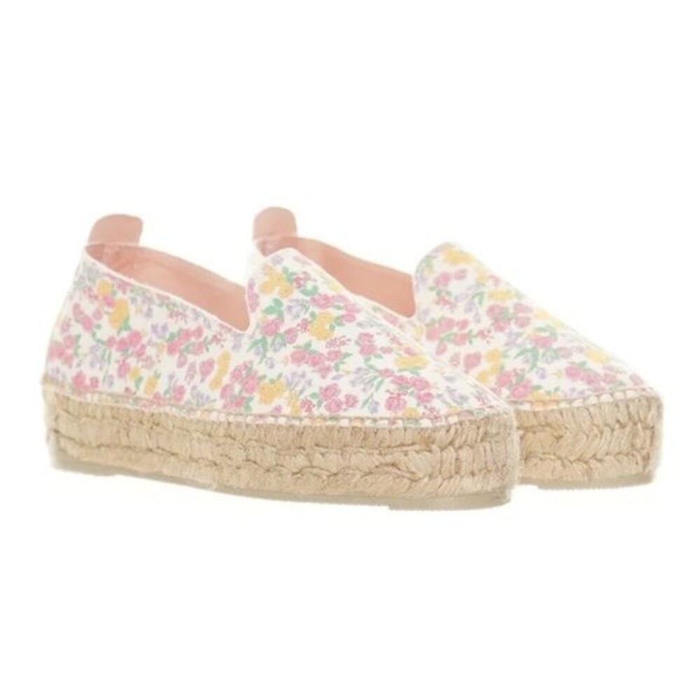Manebi x Loveshackfancy Fruity Punch Platform Espadrilles Size 38 US 7.5 Boho